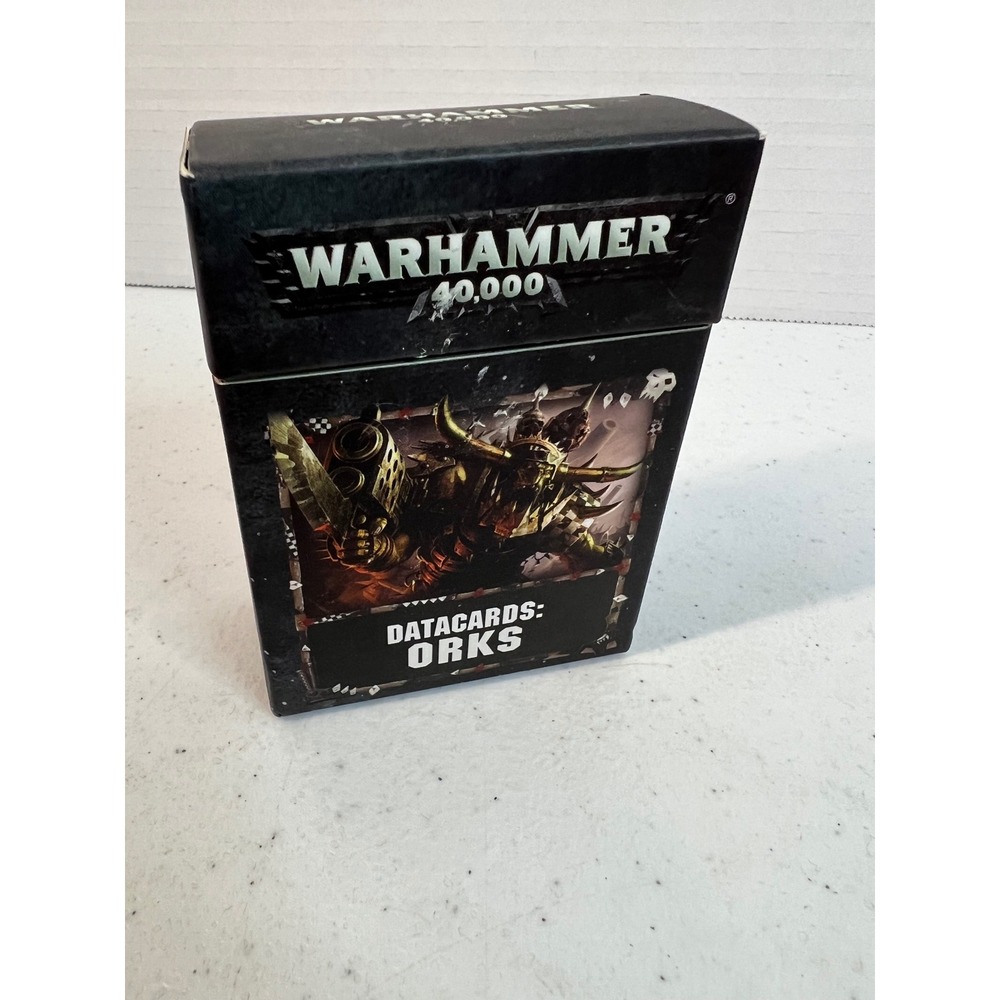 Warhammer 40k Datacards Orks Games Workshop 2018 Edition 60-22-01-03-002